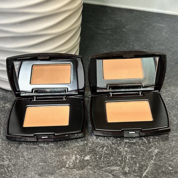 2- Lancome‎ Star Bronzer Natural Glow 01 Lumiere Blush Compacts 2.5 g Each NEW - Picture 1 of 6